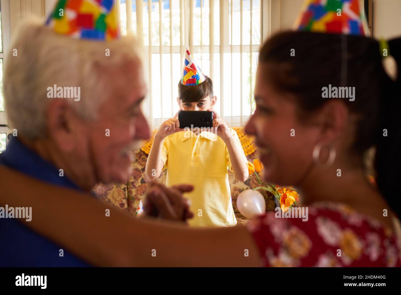 Geburtstag, Foto, Erinnerungsfoto, Geburtstage, Fotografien, Erinnerungsfotos Stockfoto