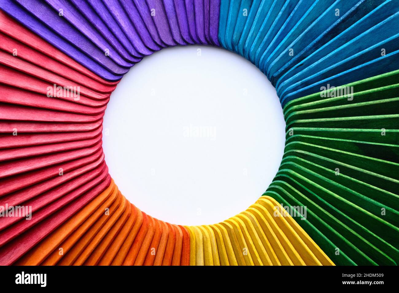 Spektrum, Farbführer, Spektren, Farbführer Stockfoto