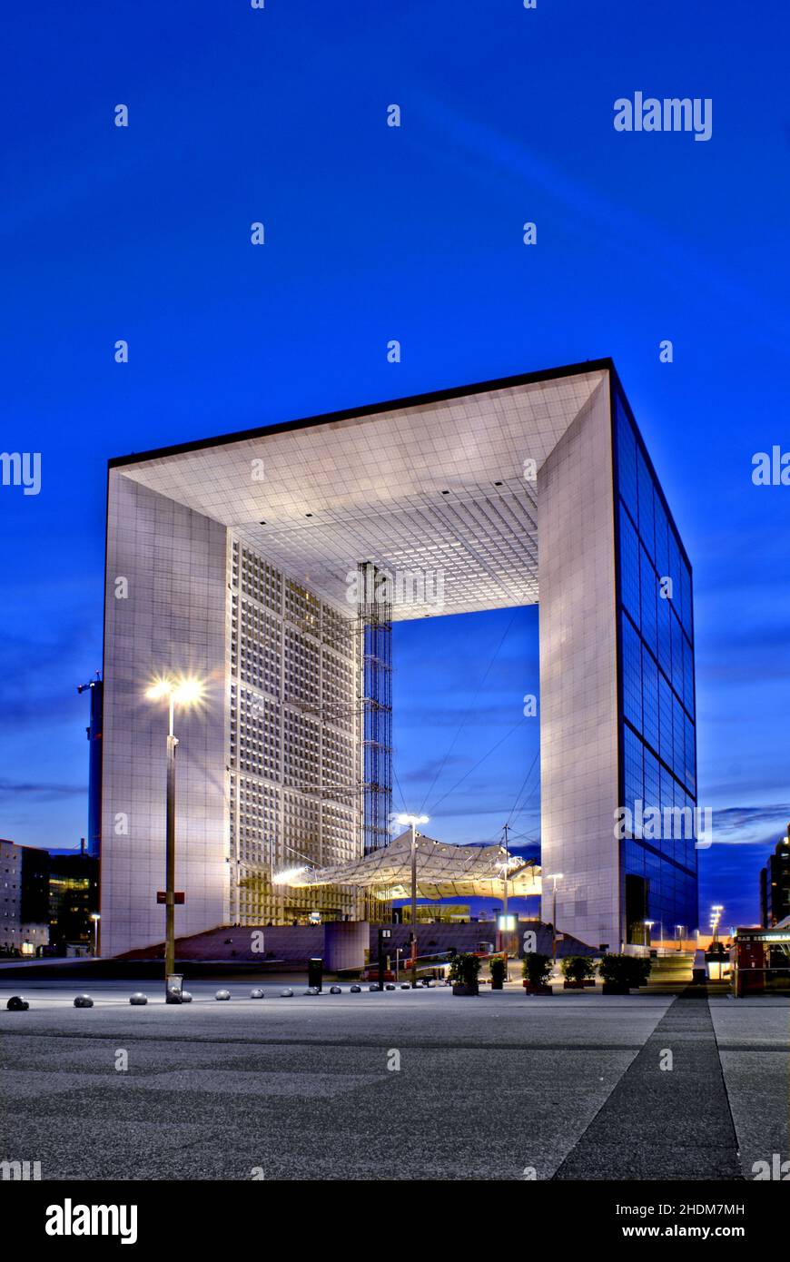 paris, grande Arche, la Defense Stockfoto