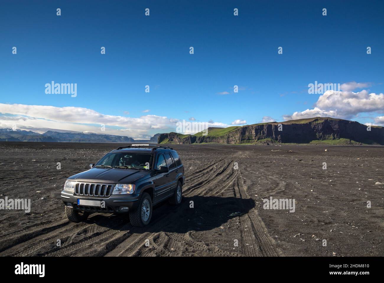 Geländewagen, Wüstentour, Geländewagen Stockfoto