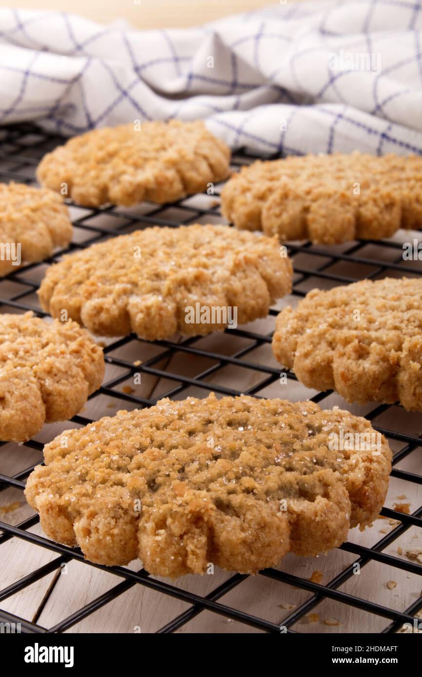 schottische Kultur, Haferkekse, schottische, schottische Kulturen Stockfoto