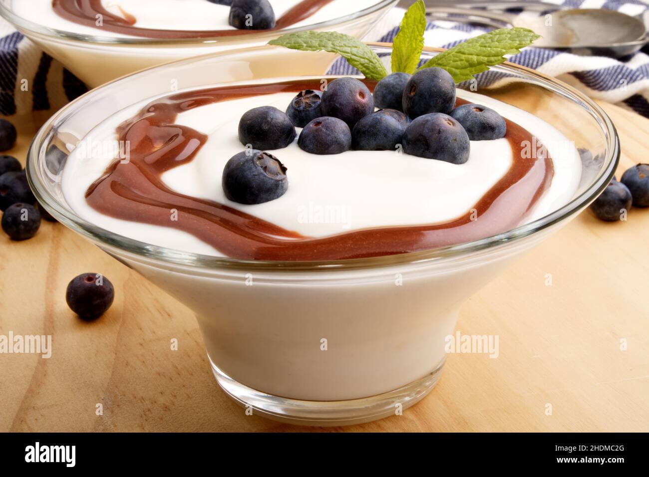 Joghurt, Milchprodukte, Milchprodukte, Milchprodukte Stockfoto