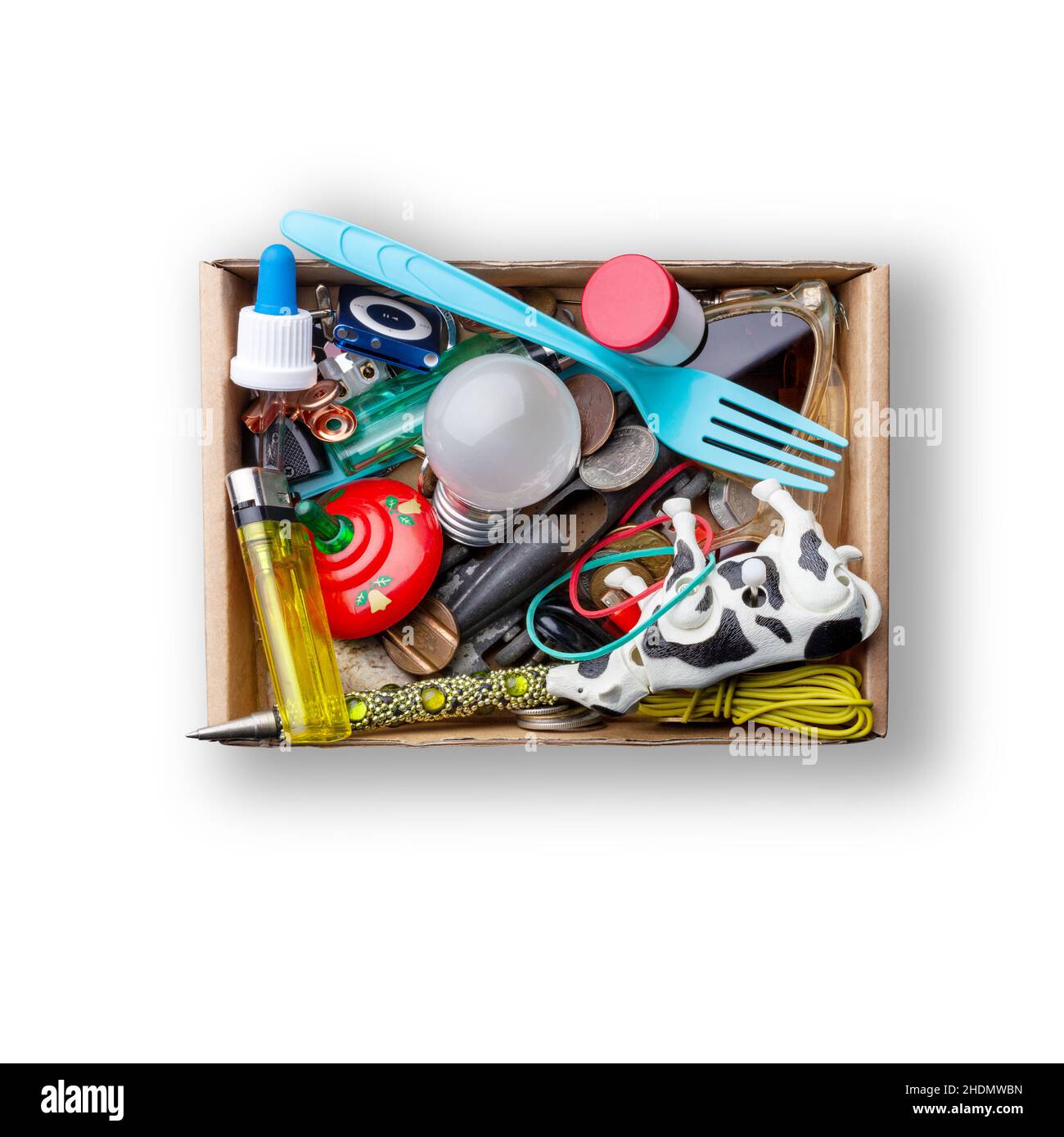 Wertlos, ausmuckend, ausmuckend Stockfoto