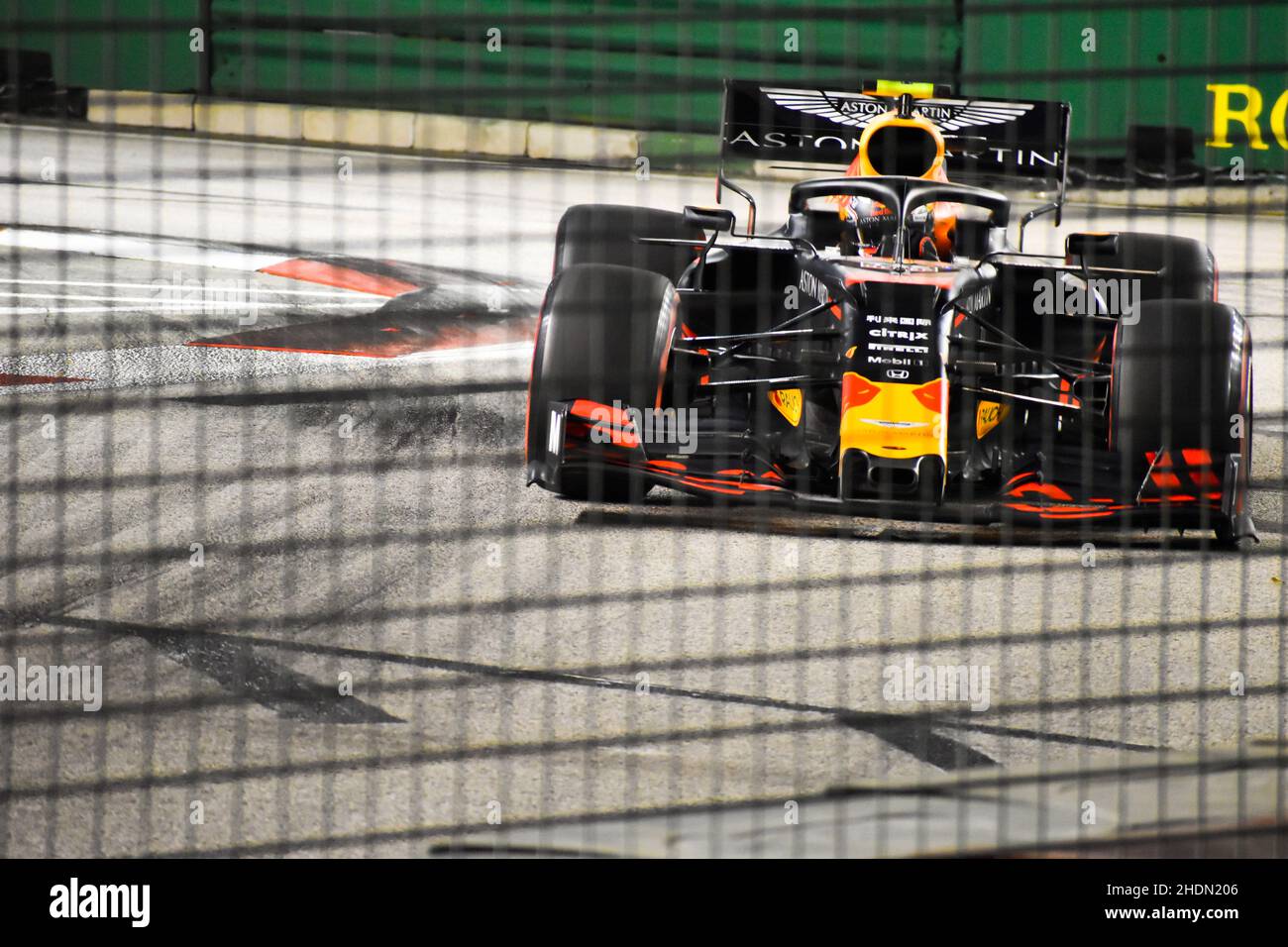 Alexander Albon - Singapur F1 2019 Stockfoto