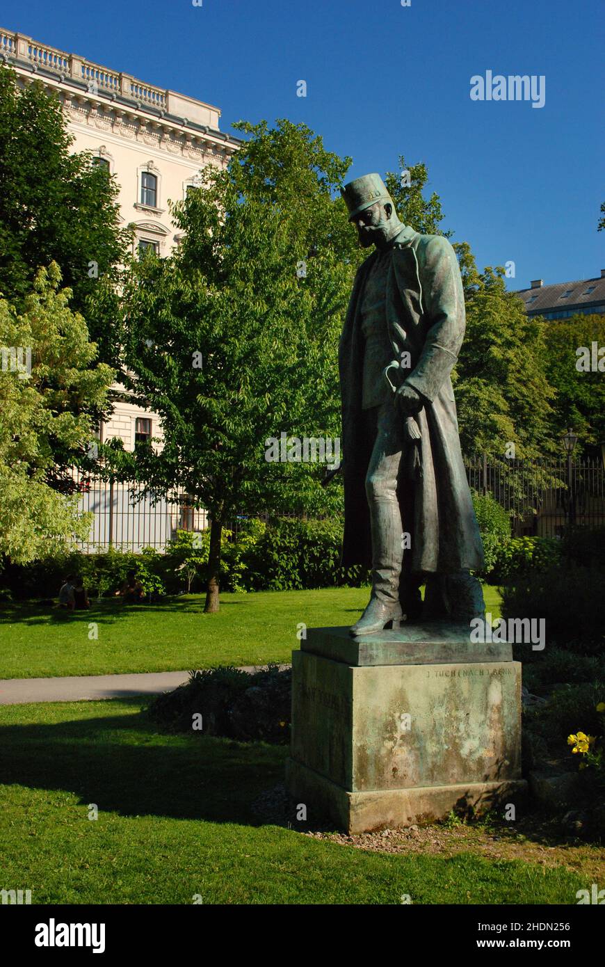 wien, franz joseph i., viennas Stockfoto