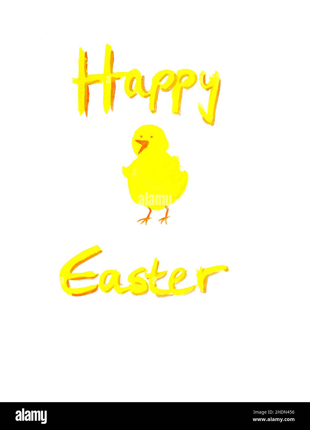ostergrüße, frohe ostern Stockfoto