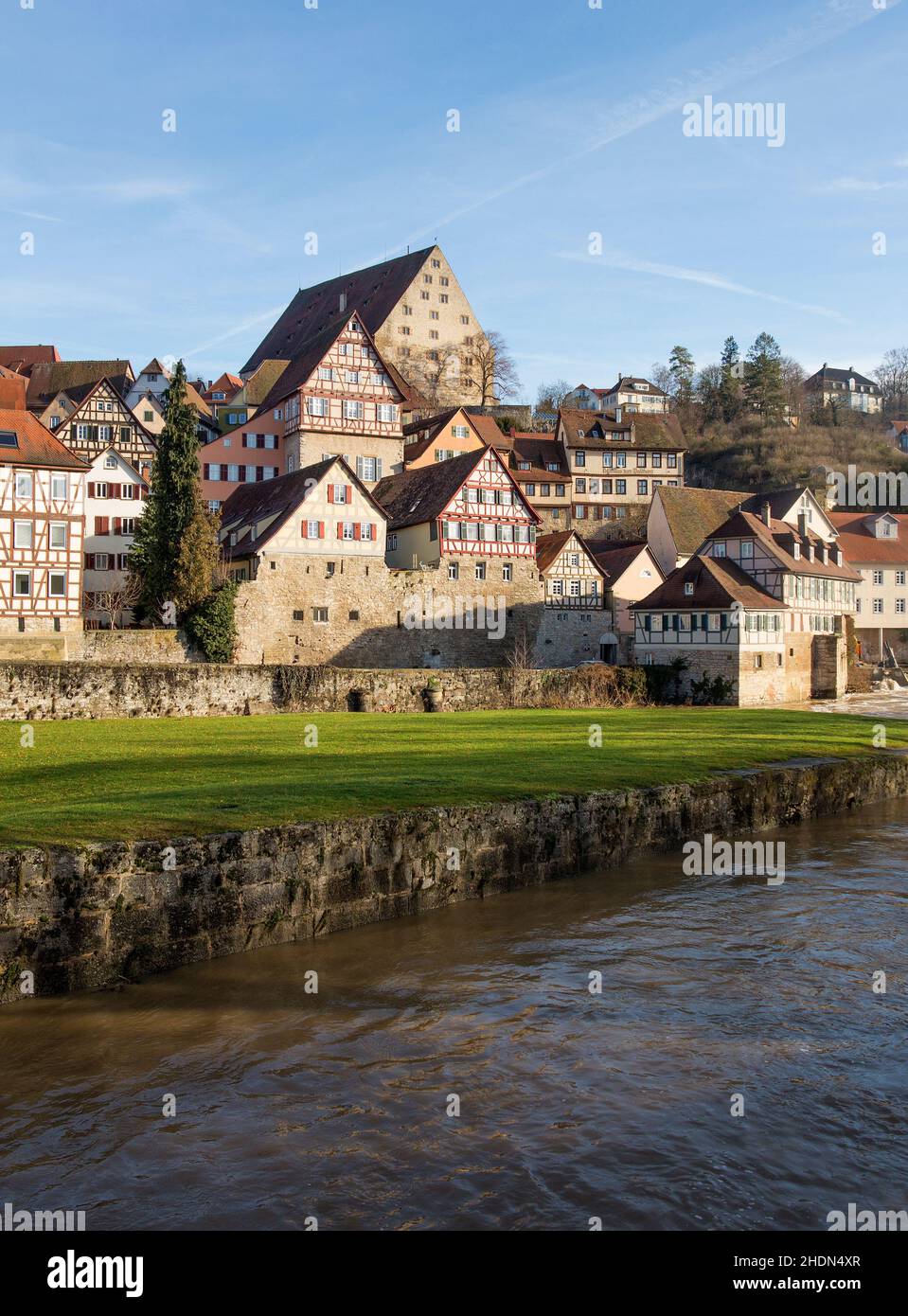 Mittelalter, schwäbischer Saal, Mittelalter, schwäbischer Saal Stockfoto