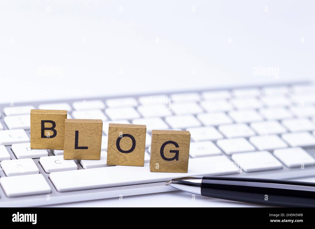 Blog Stockfoto
