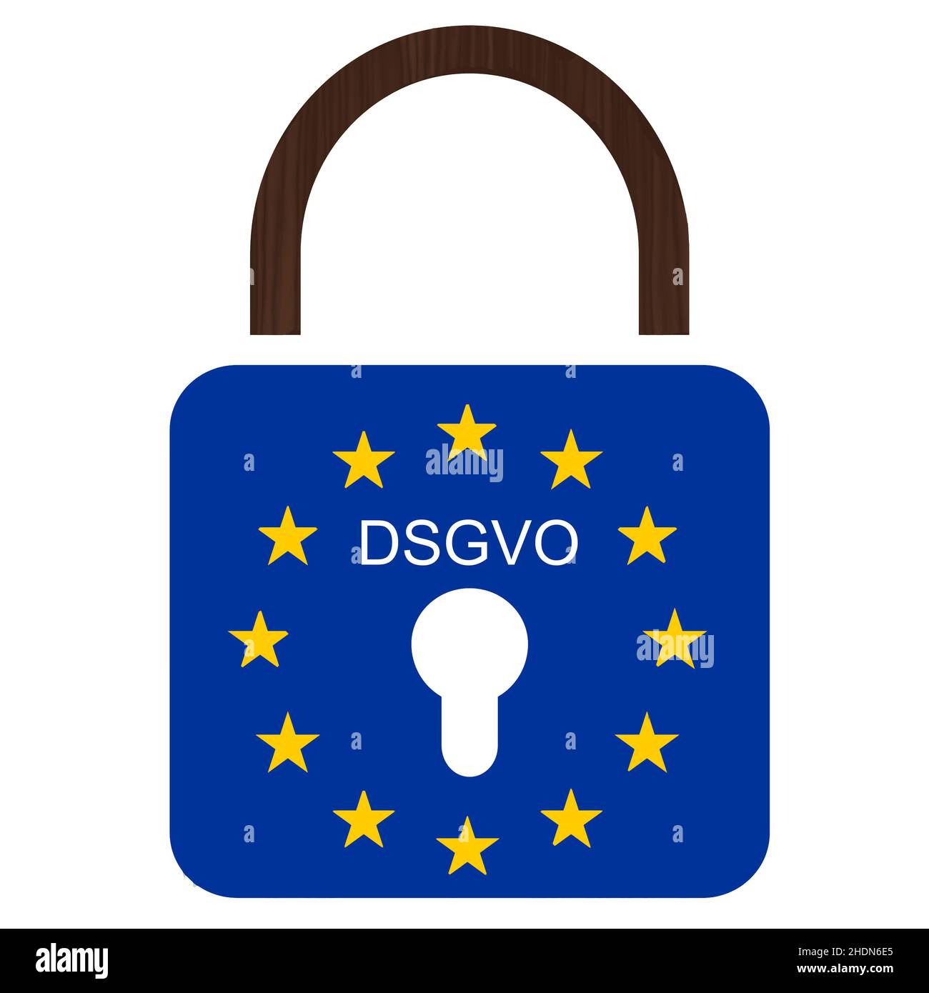 datenschutzrichtlinie, flagge der europäischen Union, dsgvo, Datenschutzrichtlinien, flaggen der europäischen Union Stockfoto