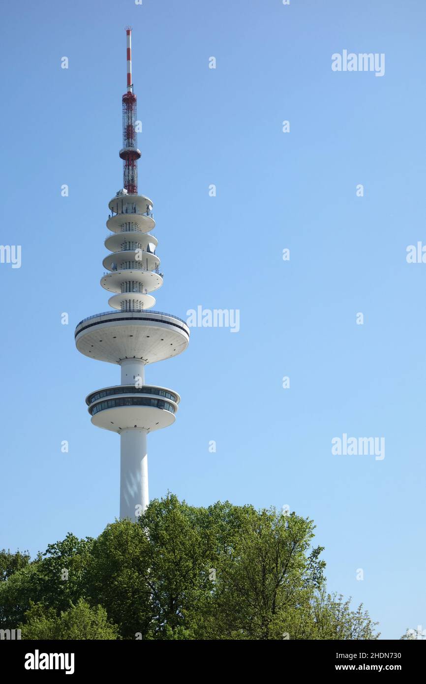 hamburg, heinrich Hertz turm, heinrich-Hertz-Turm Stockfoto