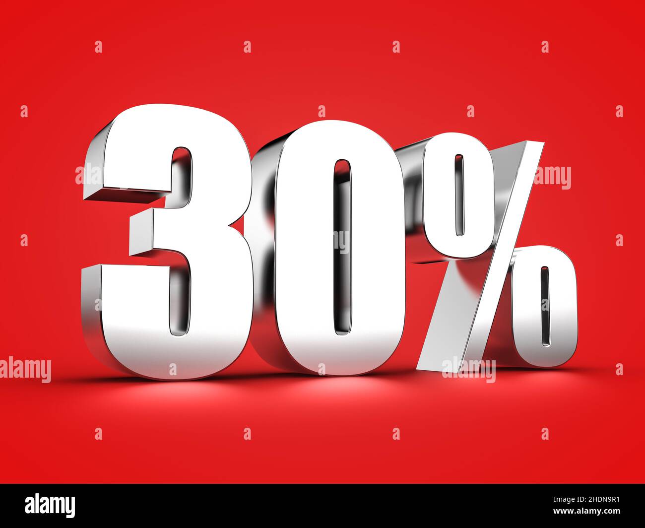 Verkauf, Prozent, 30 %, Umsatz, Prozent Stockfoto