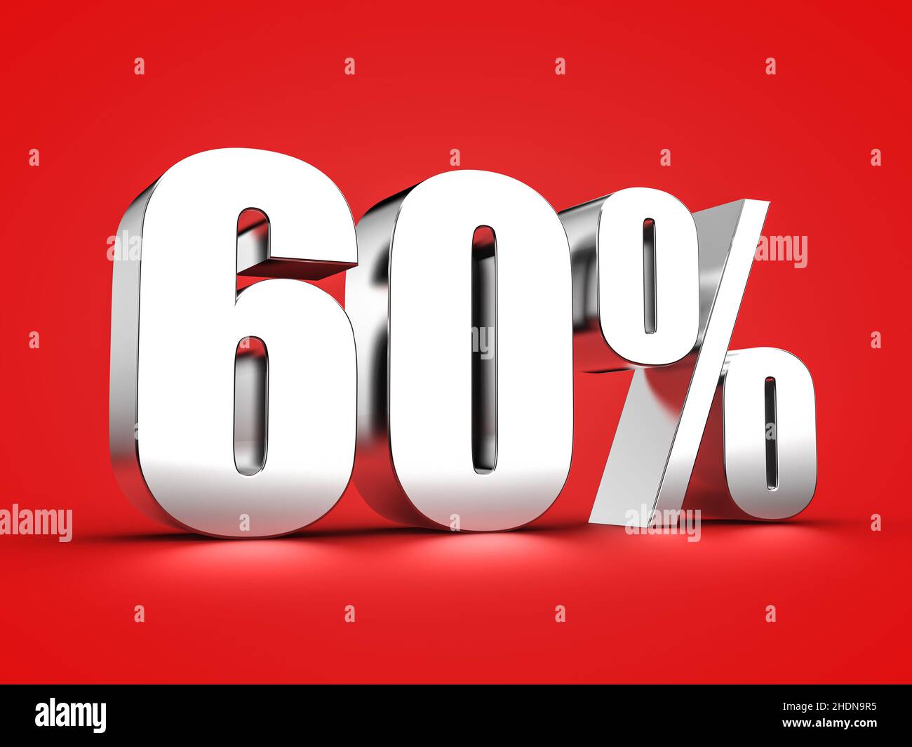 Verkauf, Rabatt, 60 %, Verkauf, Rabatte Stockfoto