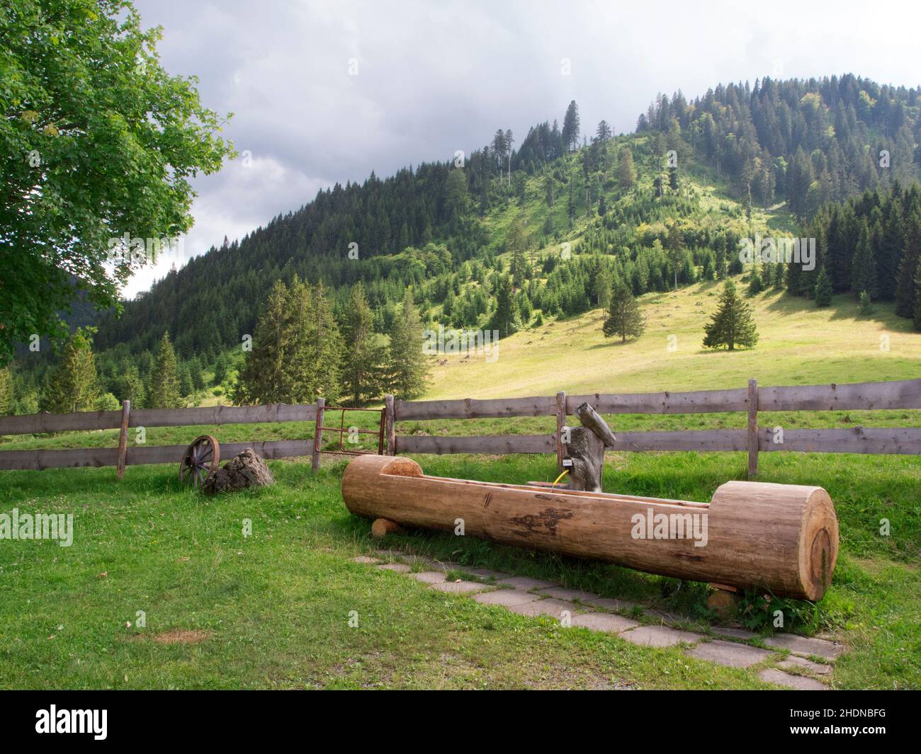 europäische alpen, bayern, Alp, Schwimmbäder, bayern, alpen, Pool Stockfoto