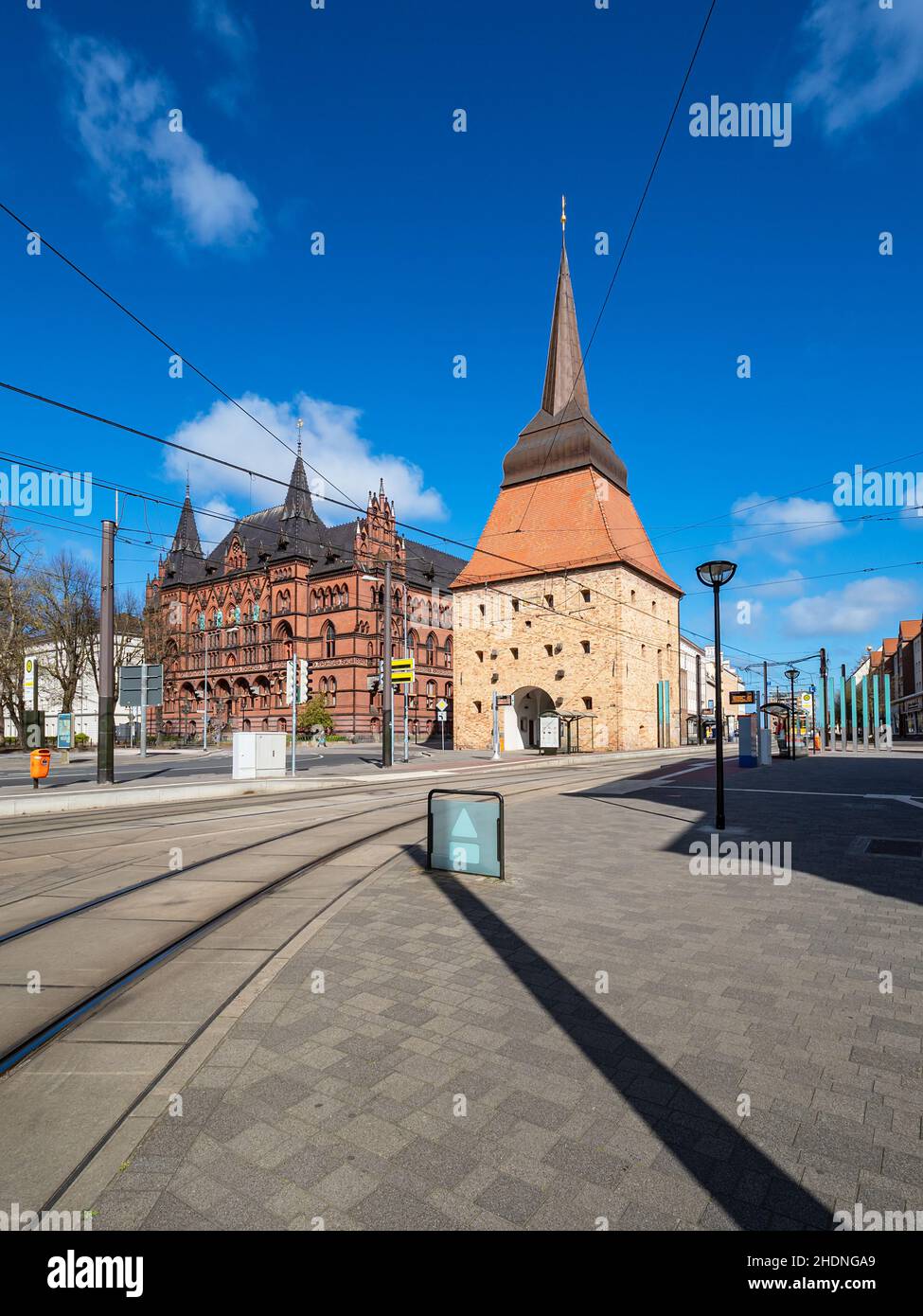 Stone Gate Rostock Steintor gate rostock germany -Fotos und -Bildmaterial in hoher ...