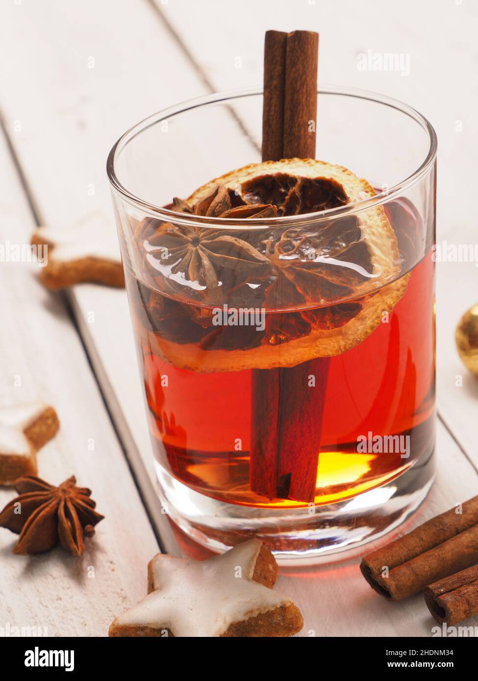 Grog, Glühwein, Glogg, Grogs, Glühwein, Gloggt, Schlag Stockfoto