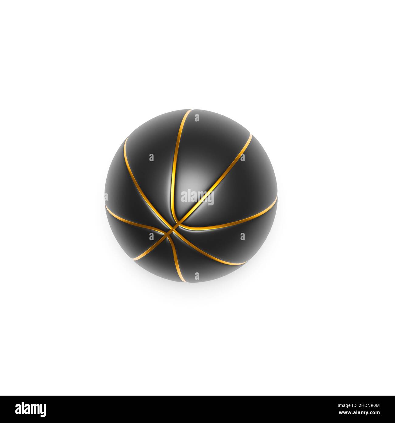 Basketball, Basketballkörbe Stockfoto
