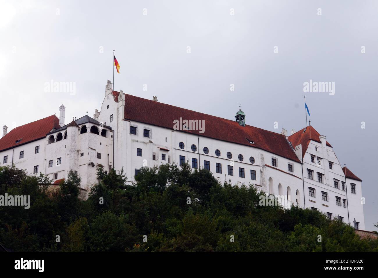 Schloss trausnitz, Schloss trausnitzs Stockfoto