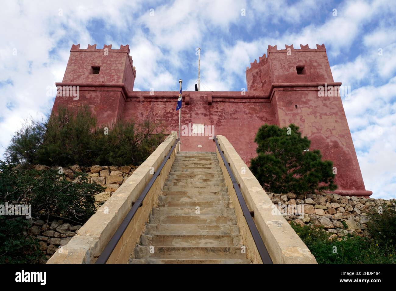 Treppen, Turm von St. agatha, Treppe Stockfoto