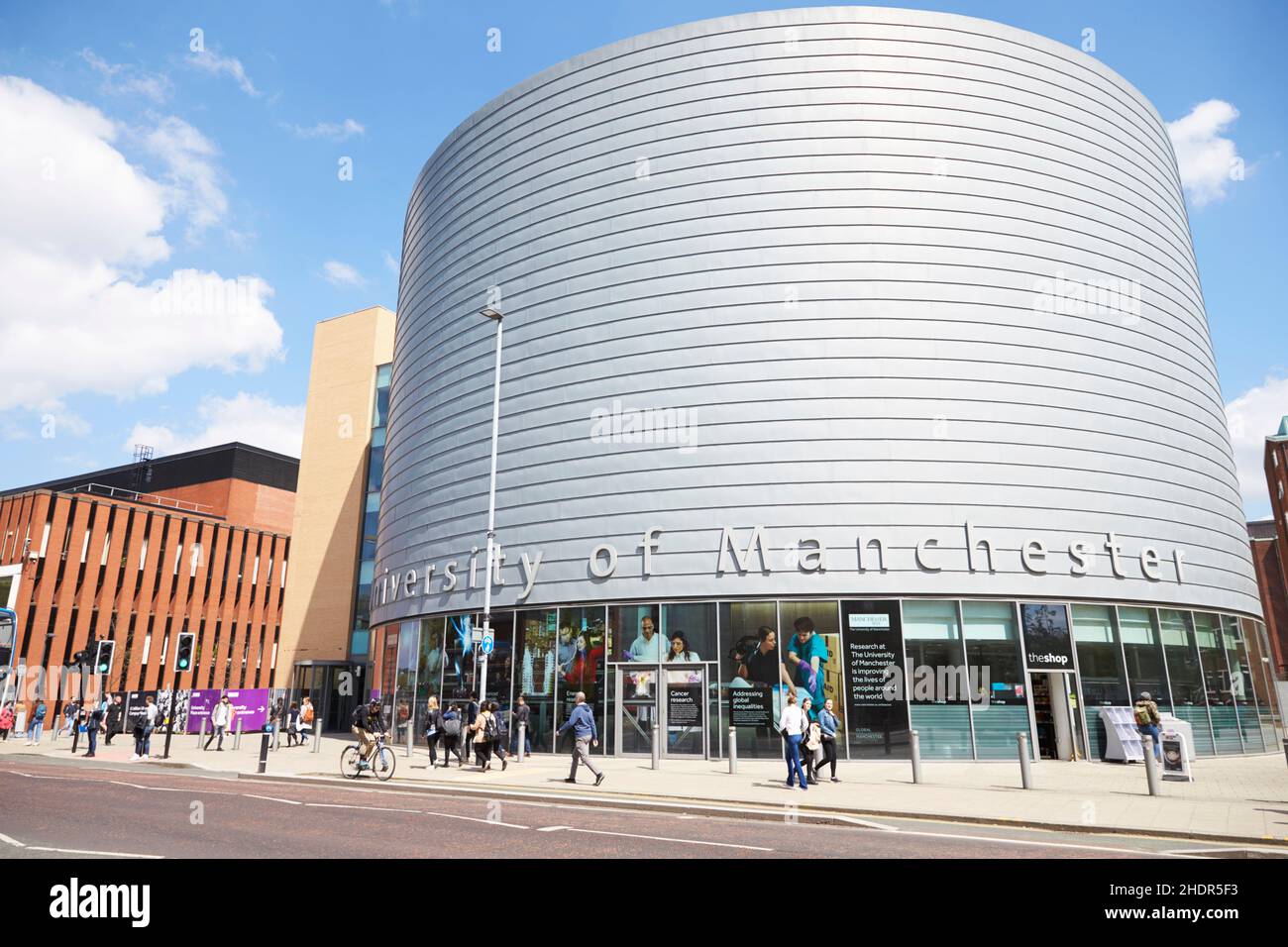 universität von manchester Stockfoto