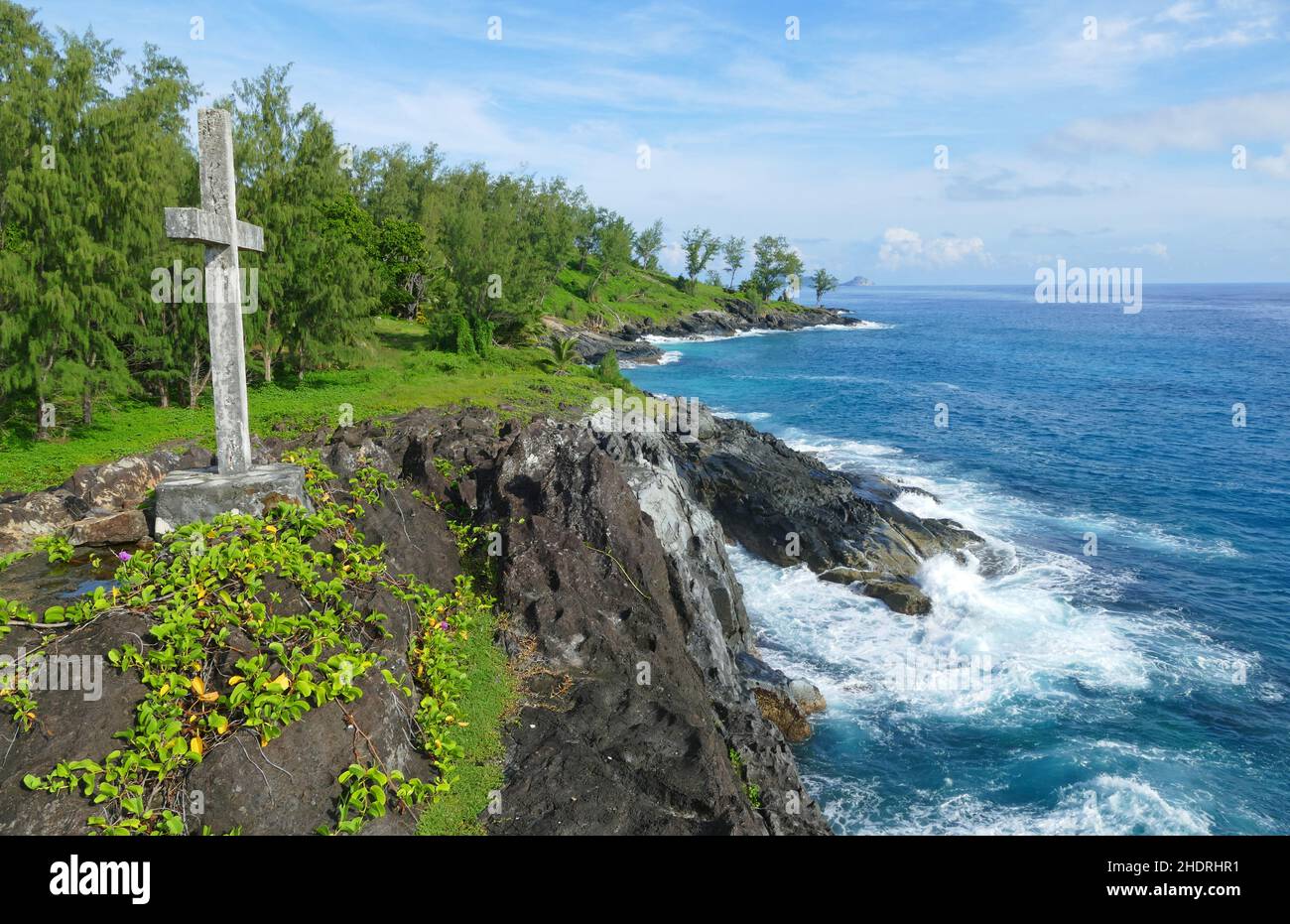 Rocky, Silhouette, Steinkreuz, rockies, Silhouetten Stockfoto