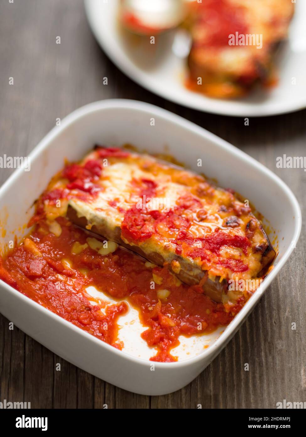 Auflauf, Parmigiana, Auflauf Stockfoto