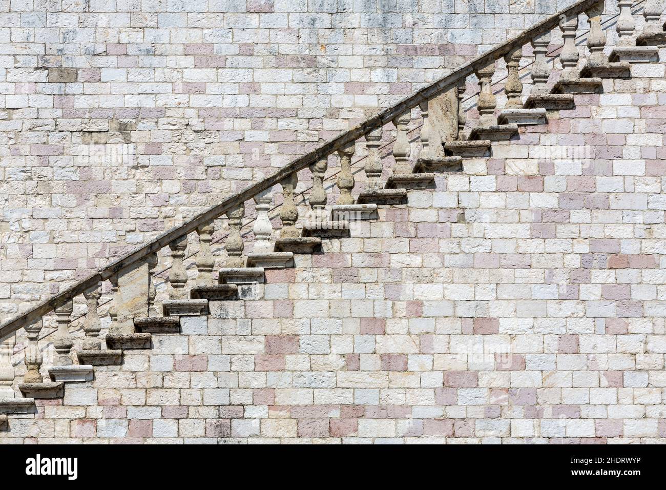 Treppen, Treppen, Geländer, Treppenhäuser, Geländer, Treppengeländer Stockfoto