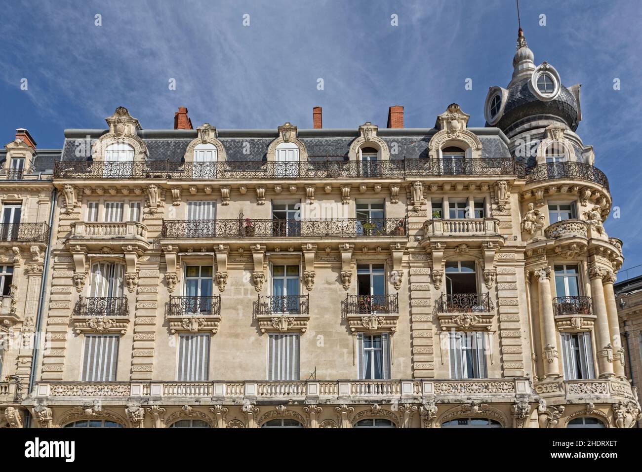 Haus, montpellier, Häuser, Montpelliers Stockfoto