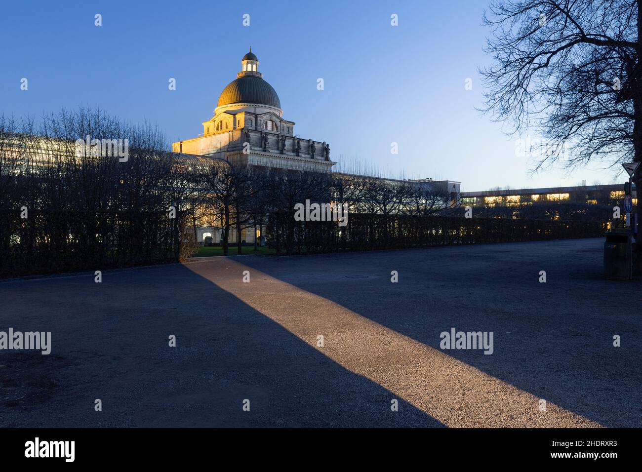 münchen, bayerische Staatskanzlei, munichs Stockfoto