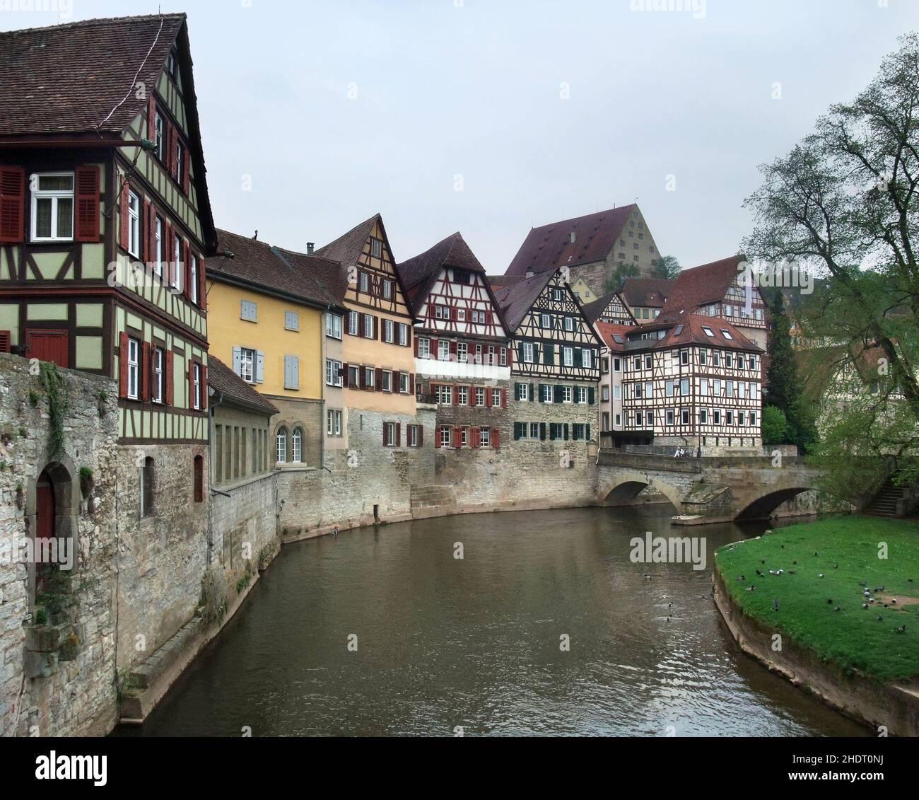 Altstadt, schwäbisch Hall, Altstadt, schwäbisch Hall Stockfoto
