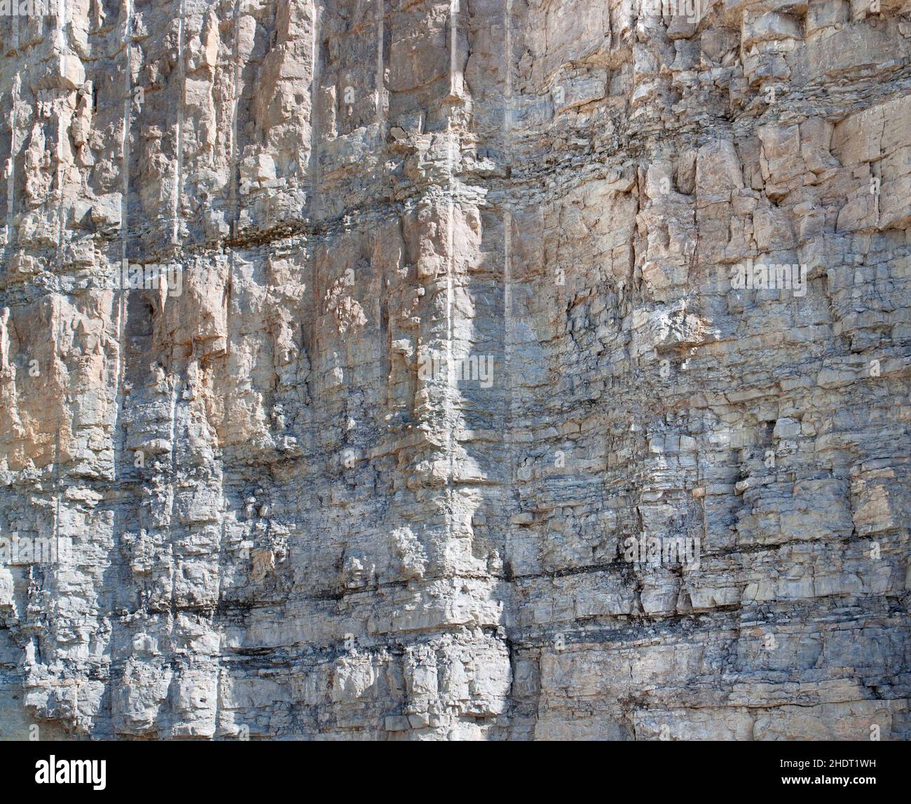 Felswand, Kalkstein, Felswände, Kalksteine Stockfoto