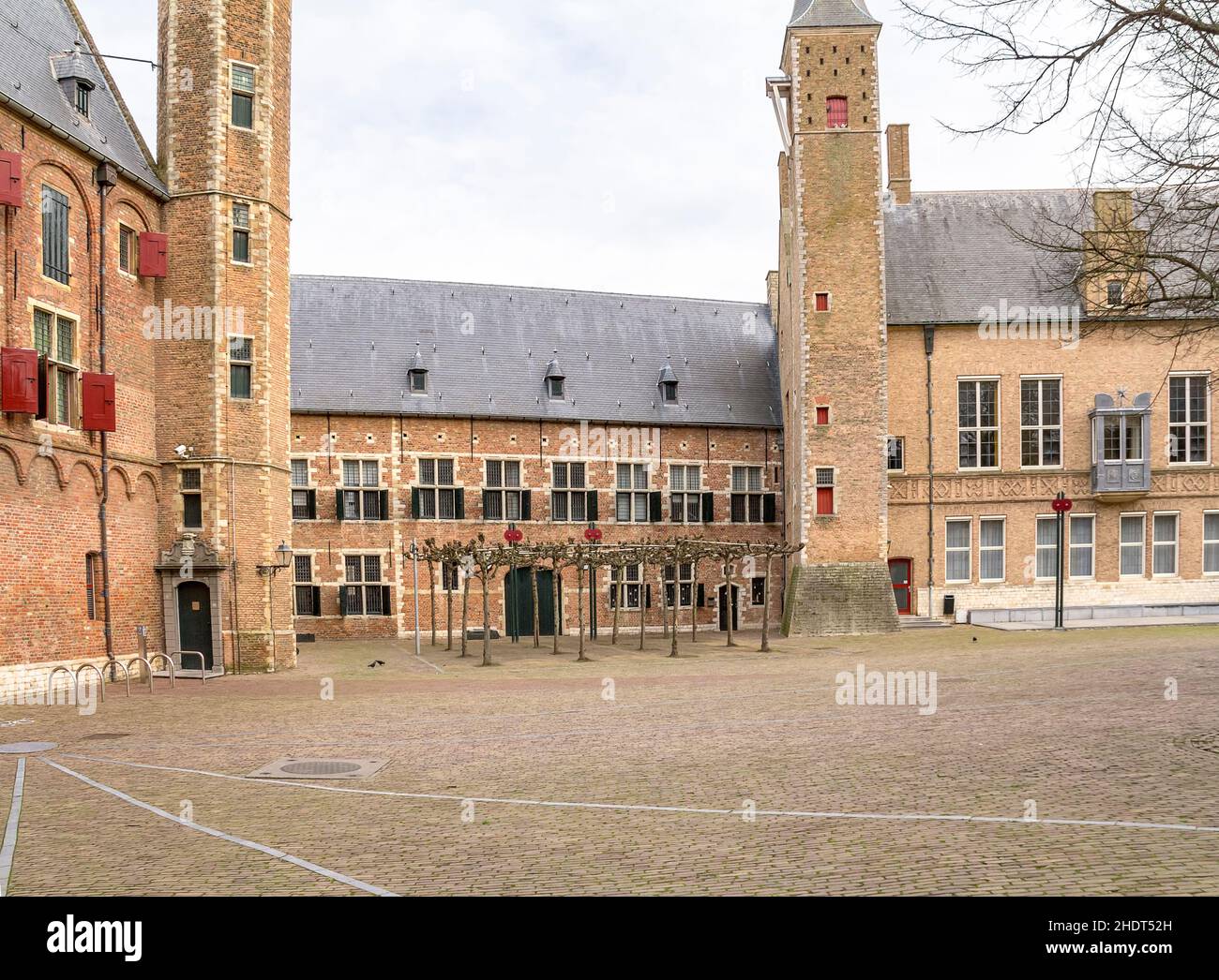 Kloster middelburg Stockfoto