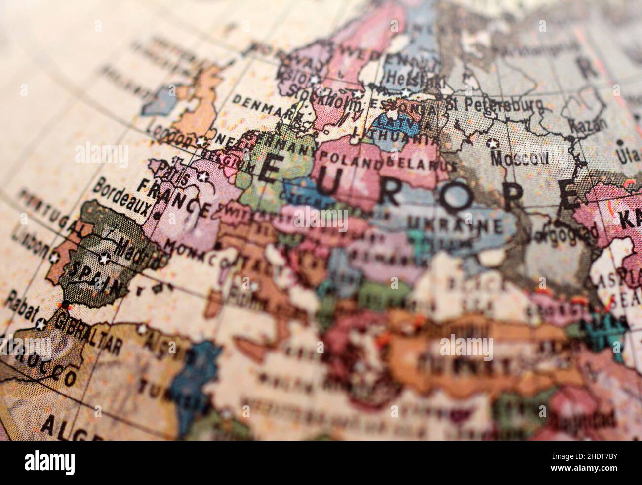 europa, Weltkarte, europa, Weltkarte Stockfoto
