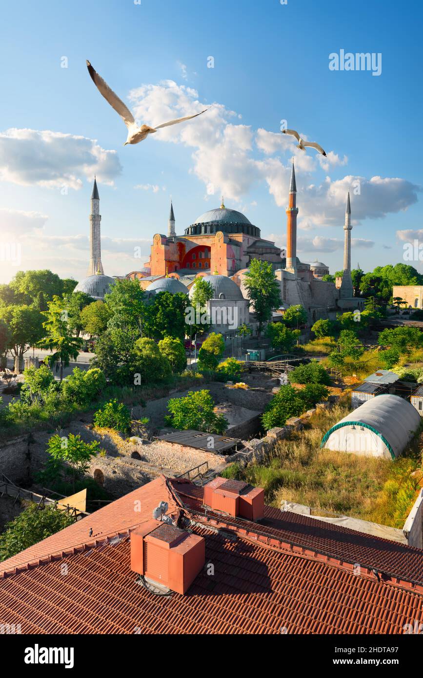 istanbul, Aya sofya, istanbuls, Aya sofyas Stockfoto