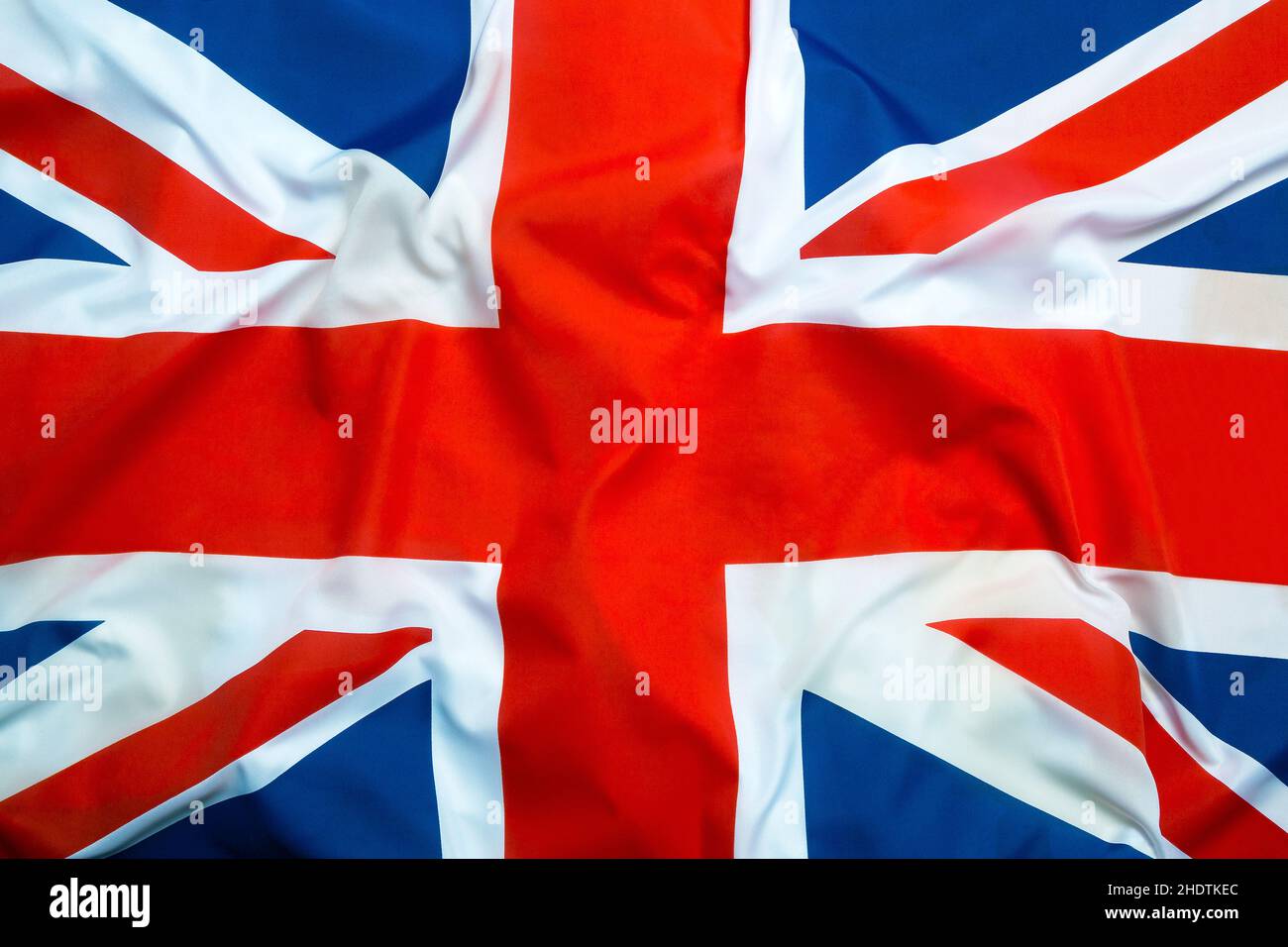 Nationalflagge, vereinigtes Königreich, Union Jack, Nationalflagge, vereinigte Königreiche, anschlussbuchsen Stockfoto