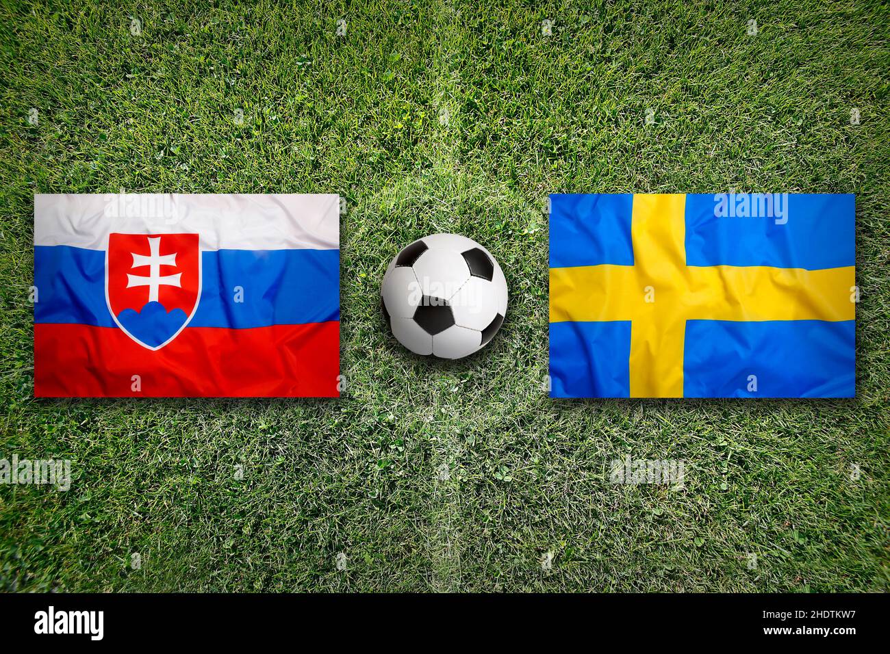 Fußball, schweden, slowakei, EM, Soccers, schweden, slowakei Stockfoto