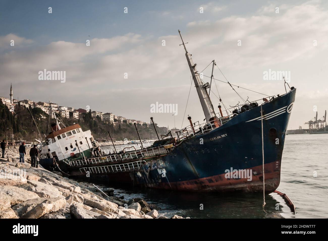 Schiffswrack, Wrack, Wrack, Wrack Stockfoto