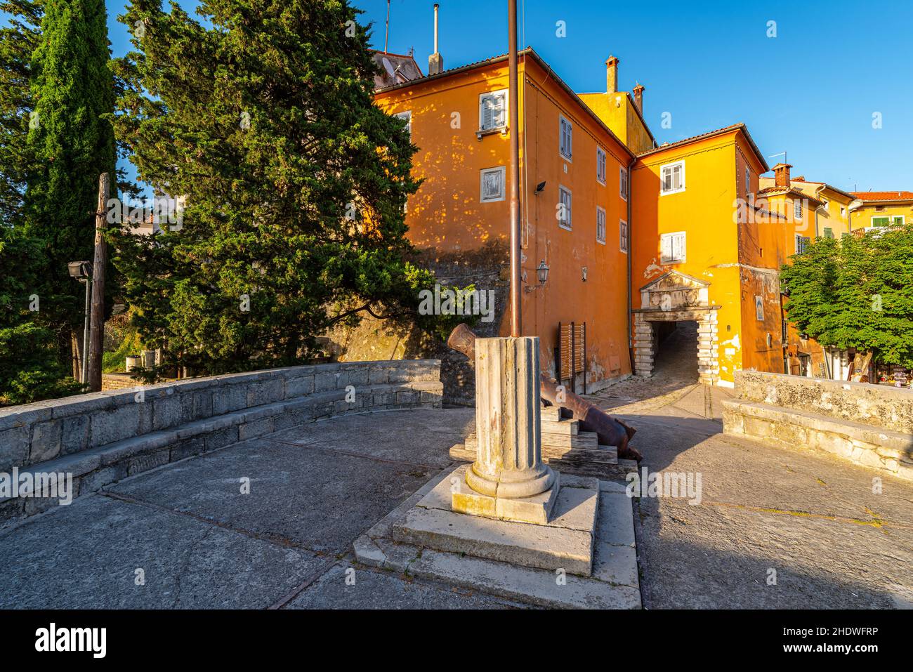 Labin Stockfoto