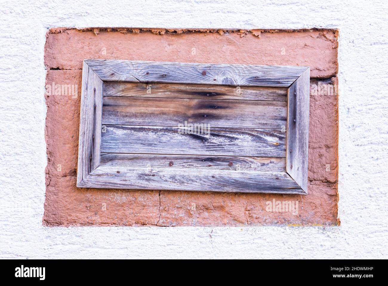 Paneel, altes Holz, Paneele Stockfoto