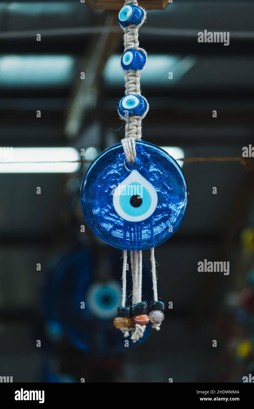 Große runde Perle, große Evil Eye Decor, türkische Auge hängen