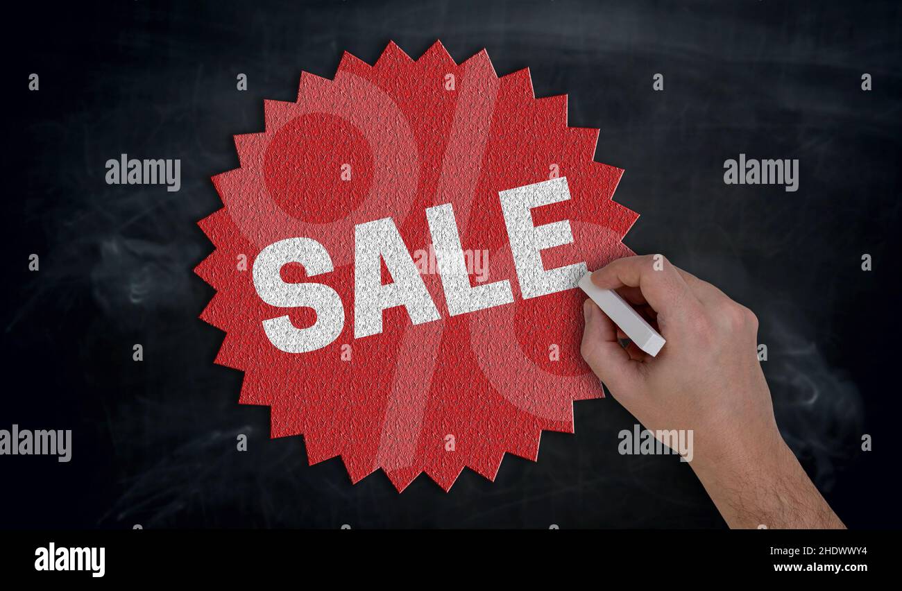 Rabatt, Angebot, Verkauf, Rabatte, Angebote, Vertrieb Stockfoto