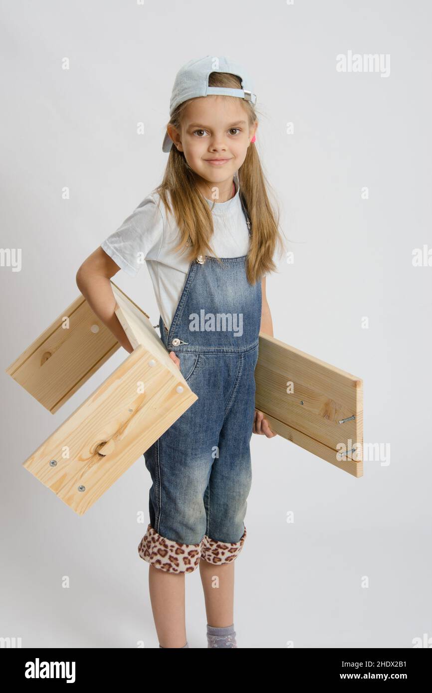 Karriereziel, Zimmermann, Karrierewünsche, Zukunftsperspektive Stockfoto