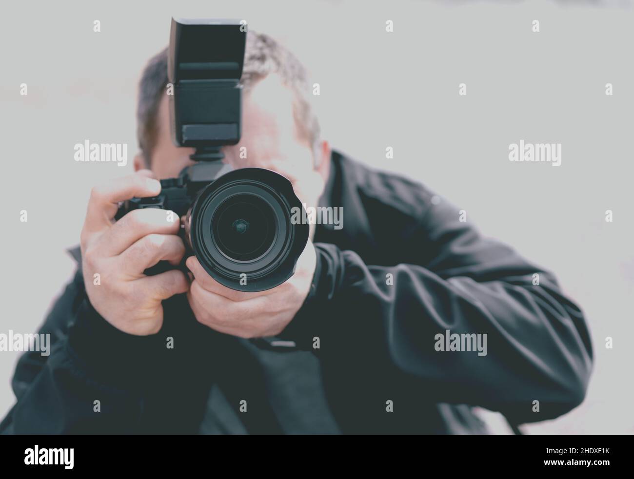 Fotograf, Fotografie, Paparazzi, fotograf, Fotografen, Fotos Stockfoto