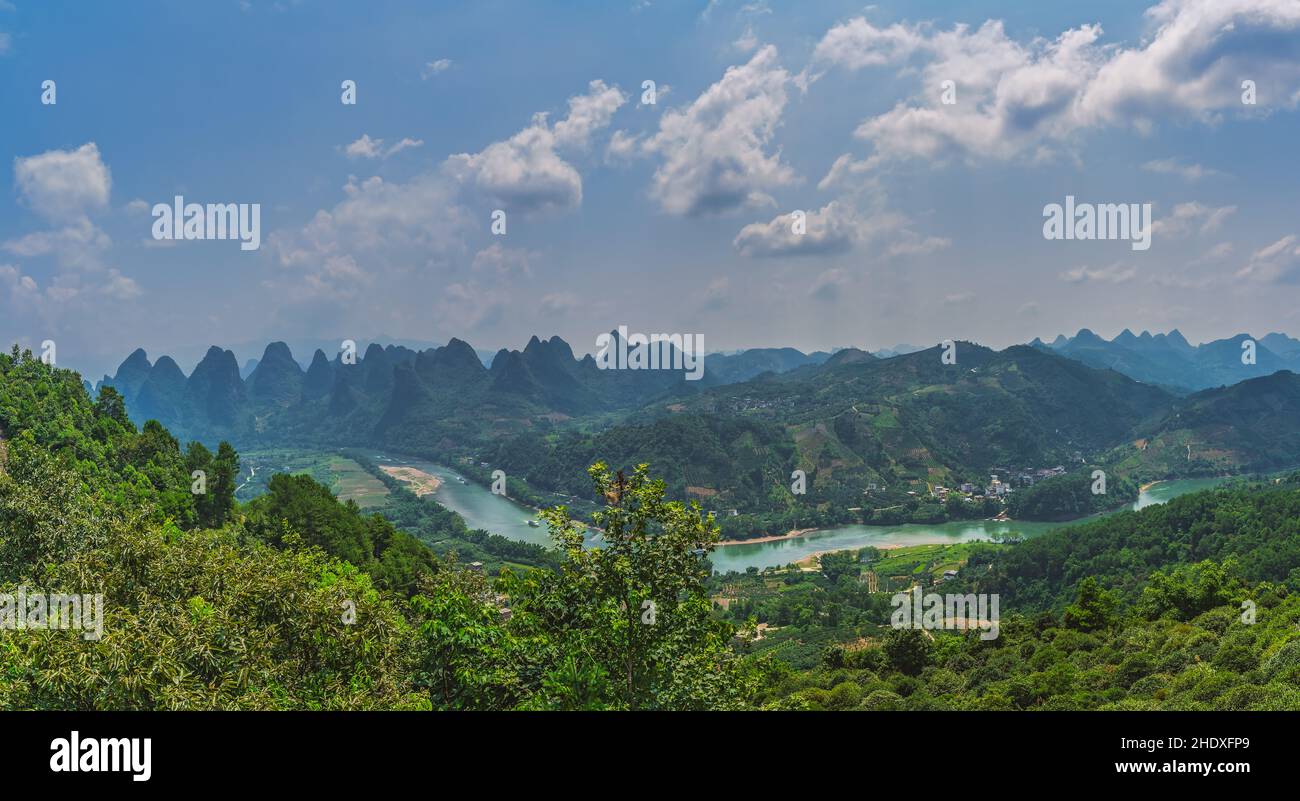 Berge, Xianggong Berg, Berg Stockfoto