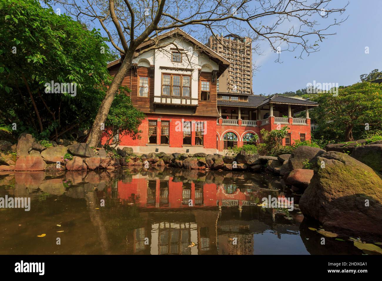 taipei, beitou Thermalquellmuseum, Taipeis Stockfoto