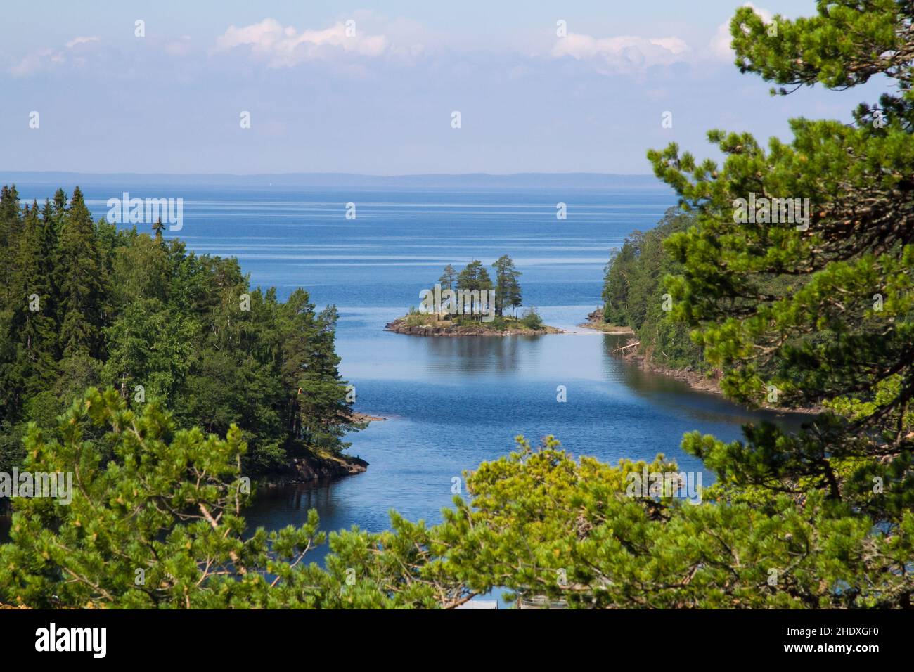 Walaam, Lake Ladoga Stockfoto