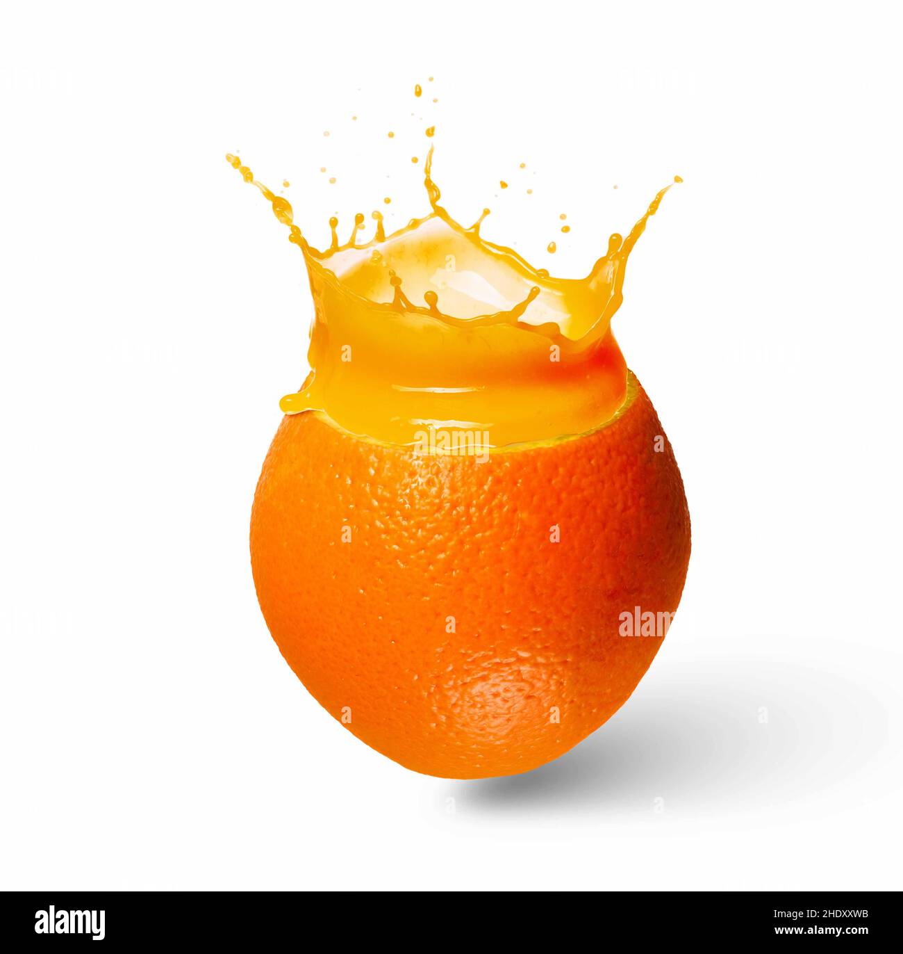 Orange, Orangensaft, Orangen, Orangensaft Stockfoto