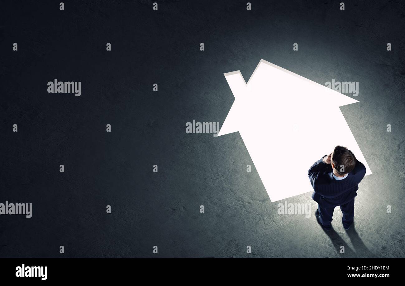 Immobilien, Immobilienmakler, Hausverwaltung, Immobilien, Immobilienmakler Stockfoto