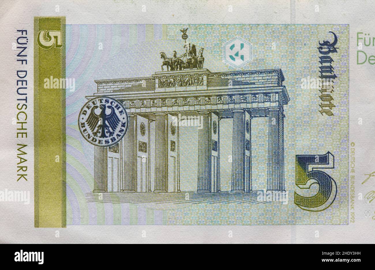 deutsche Mark, deutsche Mark Stockfoto
