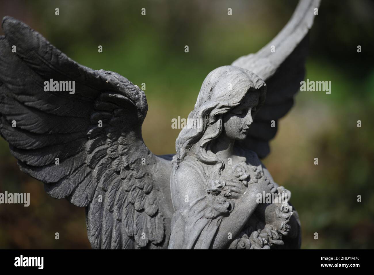 Friedhof, Engel, Trauer, Friedhöfe, Engel Stockfoto