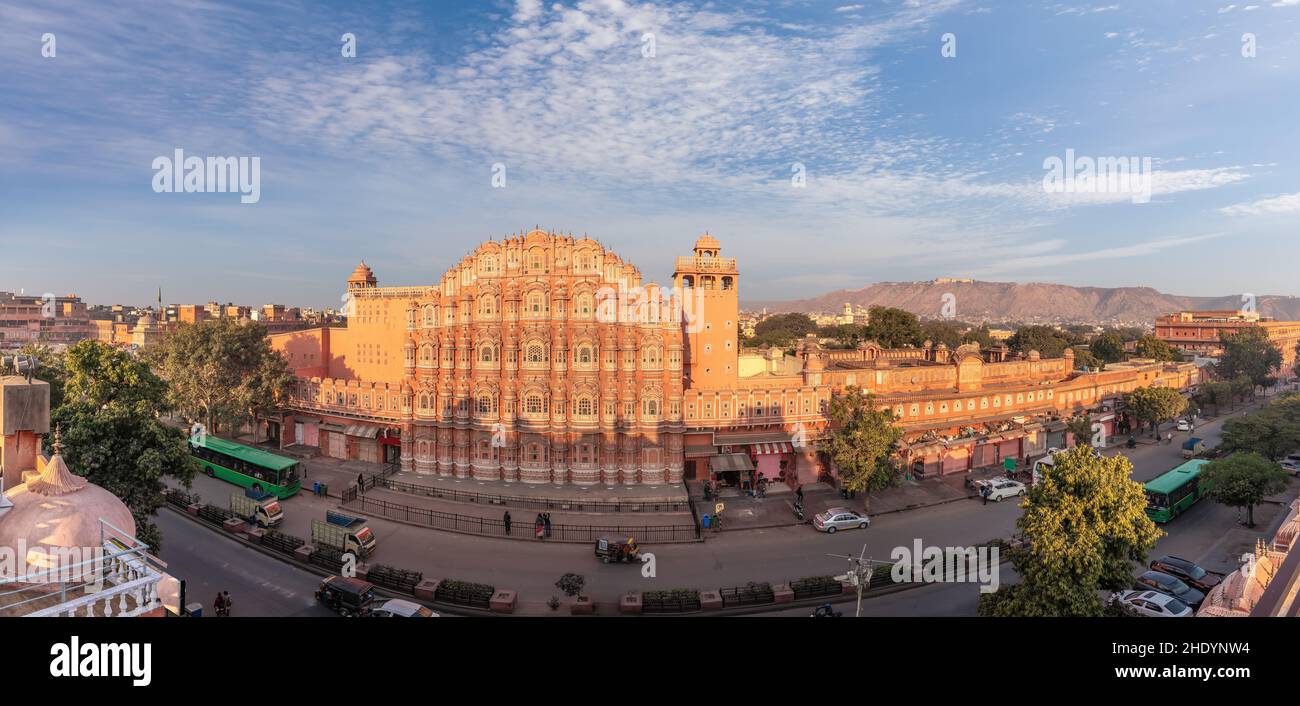 jaipur, hawa mahal, Jaipur, hawa Mahals Stockfoto